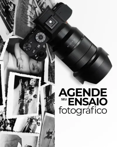 Agende seu ensaio fotógrafo por apenas R$119,90