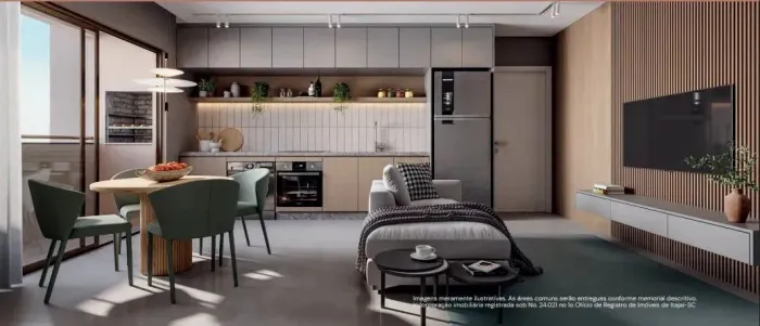 Imóvel para venda possui 50 metros quadrados com 1 quarto em São Judas - Itajaí - SC