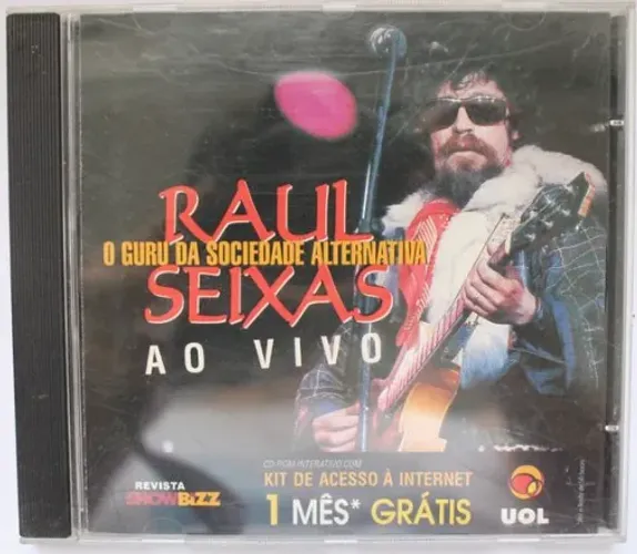 CD Raul Seixas - O guru da sociedade alternativa - Revista Showbizz