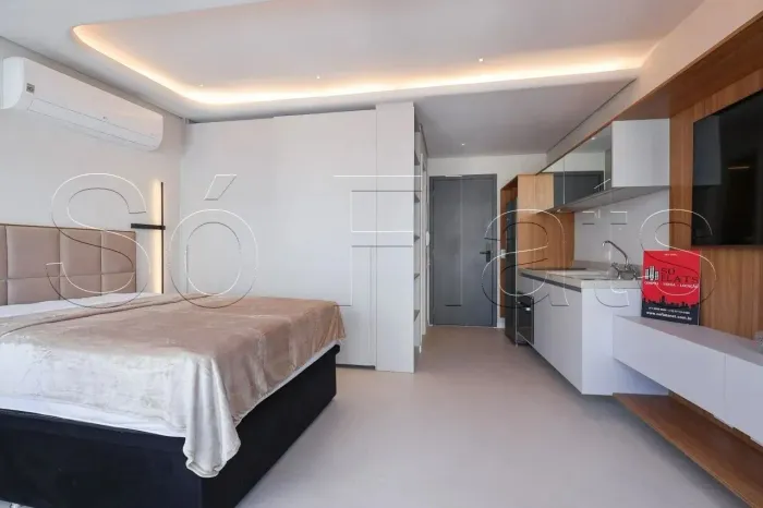 Studio Window Moema, flat disponível para locação contendo 40m² e 01 dormitório.