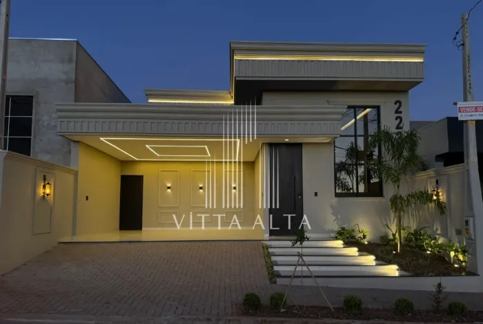 E-Ville Mais Parque - Casa a venda NEOCLÁSSICA no Eville MaisParque em São José do Rio Pre
