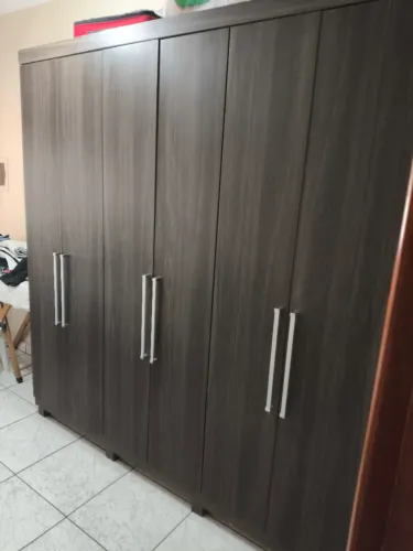 Vendo, guarda roupa de casal,usado montado uma única vez da marca Rimo, super conservado.!