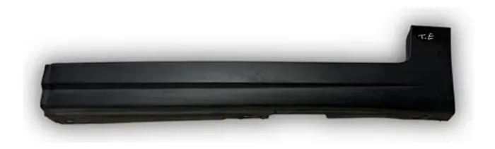 Spoiler Moldura Caixa Traseira Esquerda C4 Palas  Preto