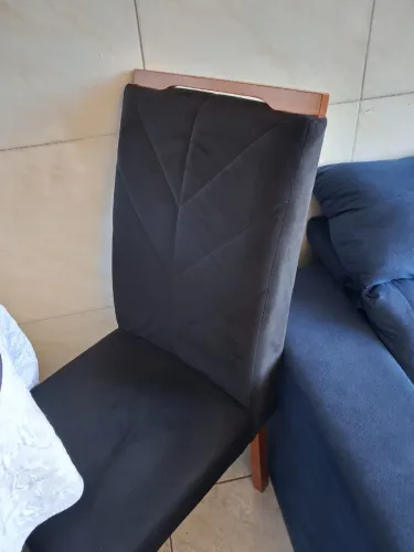 Mesa de vidro 4 cadeiras