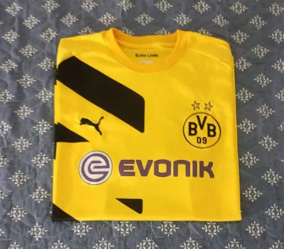 Camisa Puma Borussia Dortmund Kids Home Amarela