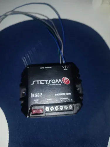 Modulo de potencia iron 160rms pra som inteiro top.
