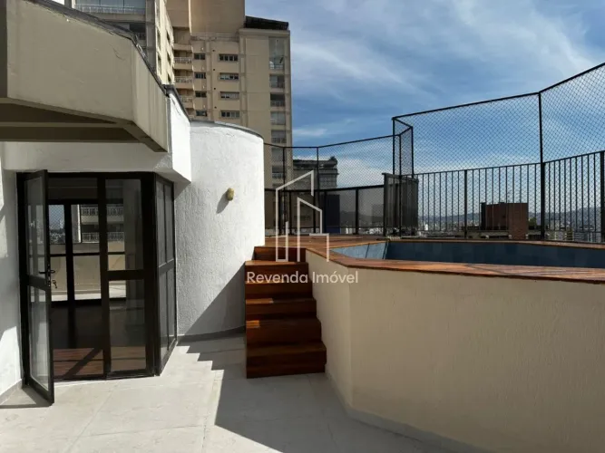 Cobertura para locação em São Paulo-SP, bairro Sumaré: 4 quartos, 4 suítes, 1 sala, 5 banh