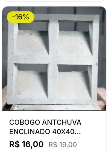COBOGO ANTCHUVA 40X40 cm ENCLINADO