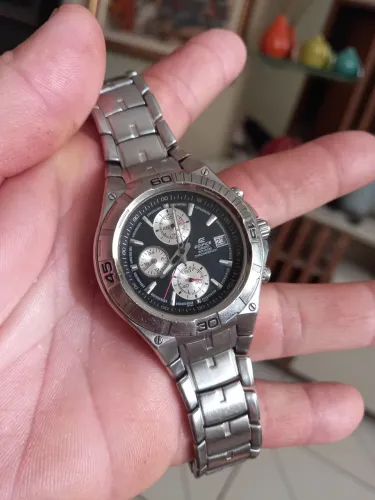 Casio edifice cronógrafo raro!
