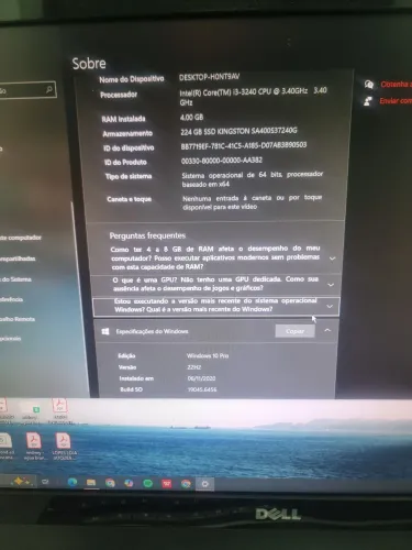 All in one 24" Dell