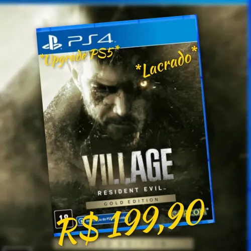 Resident Evil Village - PS4 / PS5 - Lacrado 