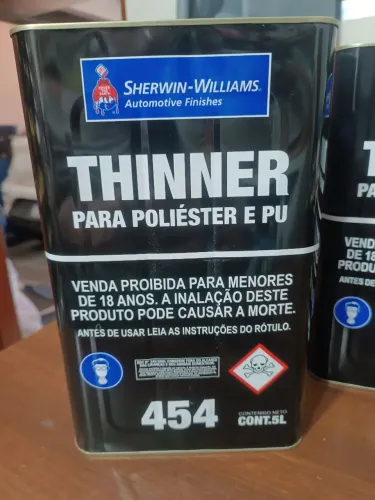 THINNER PARA POLIÉSTER E PU 454 5 LITROS