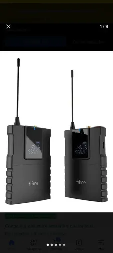Microfone wireless C8 fifine