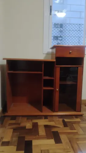 Mesa de Apoio com suporte para telefone