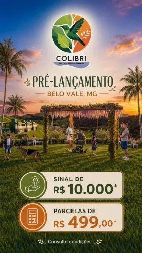 Loteamento em Belo Vale!