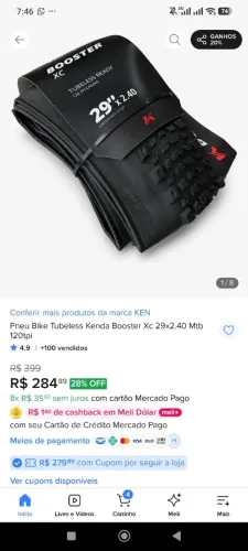 Par pneu kenda
