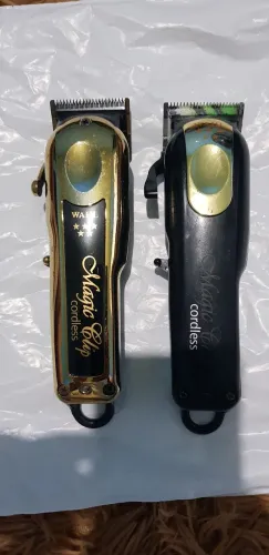 Duas máquina Wahll Leia anúncio 