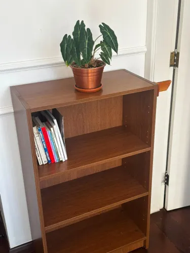 Estante Livros Etna 108x64x32 marrom