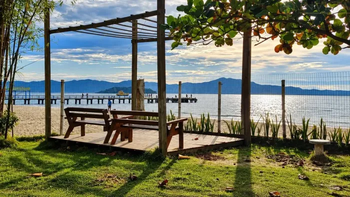 Terreno pé na areia em Florianópolis