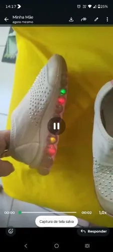 Tênis Bibi com Led e+ tênis estilo ALL star + sapatilha # os  3 por 100
