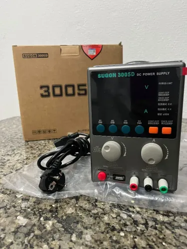 Fonte de Alimentação Sugon 3005D 30V 5A - Excelente Estado