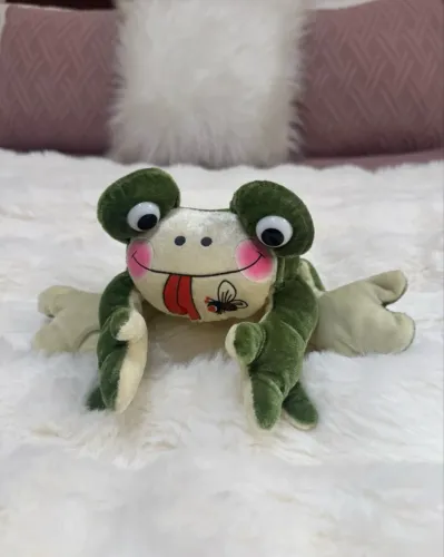 Sapo de pelúcia