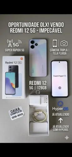 Xiaomi Redmi 12 5G semi-novo