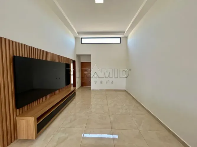 Casa térrea em condomínio fechado com 148.75m², bairro Jardim Cybelli, Zona Leste em Ribei