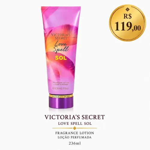 Hidratante Corporal Victoria's Secret Love Spell Sol 236ml