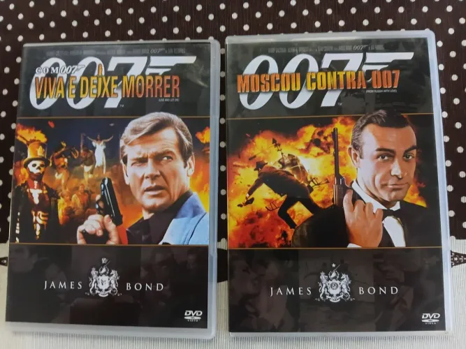 DVDs filmes 007 James bond - lote 2