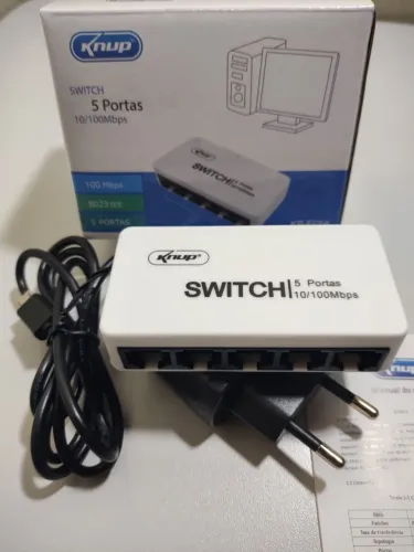 Vendo Switch de internet RJ 45, modelo KP-EOSA 