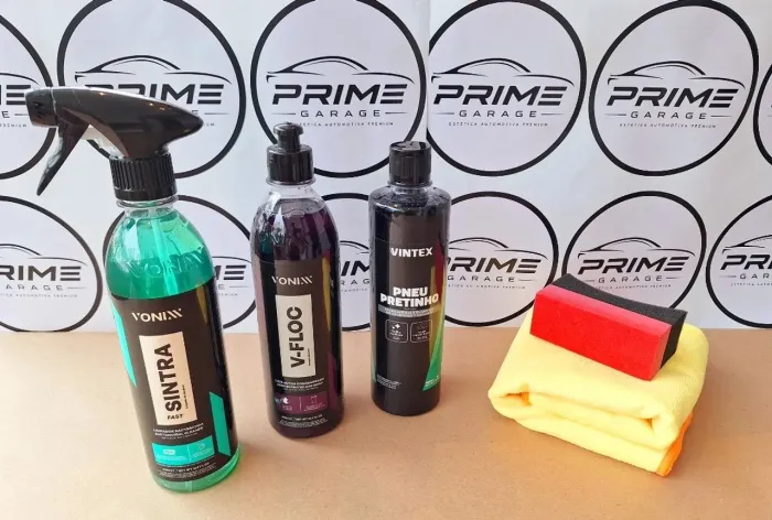 Kit de Limpeza Automotiva 