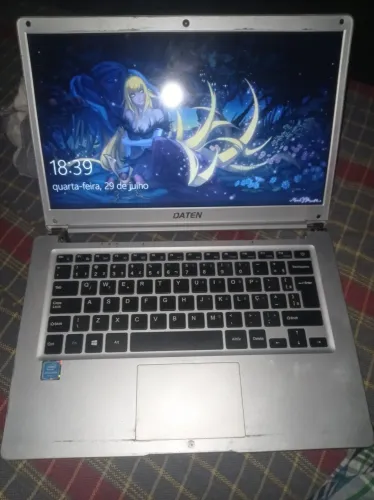 Notebook Daten. (Vendo ou troco em celular.) (Leia a descrição.)