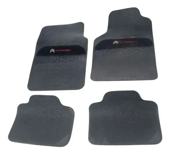 Jogo Tapete Borracha Citroen C3 2.0 2017 2018 2019 Cinza