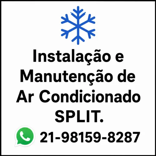 Instalação de ar condicionado SPLT