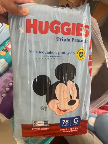 Fraldas novas com preço abaixo do mercado