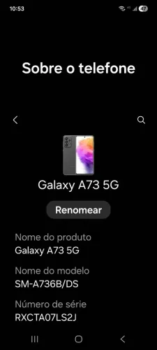 Vendo um celular galaxya73