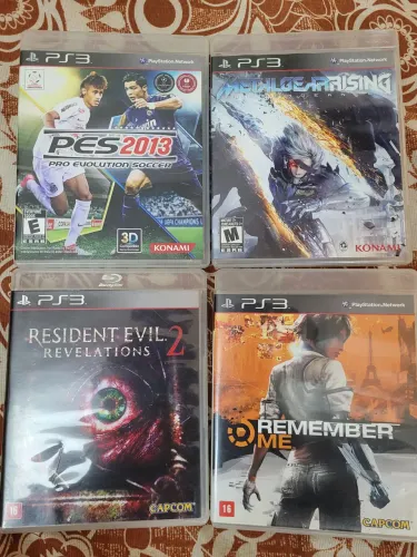 4 jogos PS 3