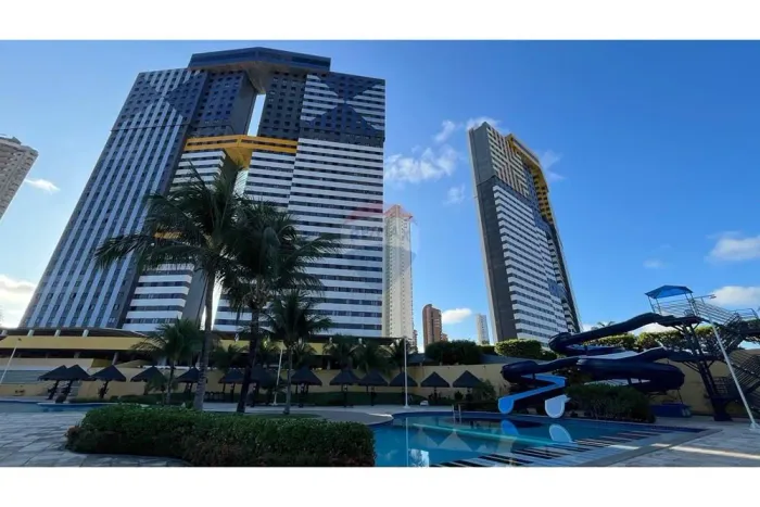 Apartamento Mobiliado com Vista para o Mar no Corais de Ponta Negra  Conforto, Exclusivida