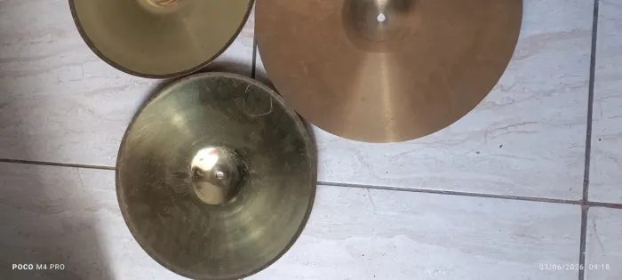 Prato bateria chimbal e ataque