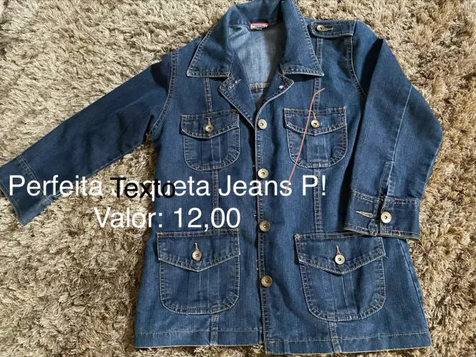 Linda jaqueta jeans!