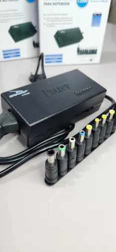 Fonte Carregador Notebook com 9 plugs diferentes