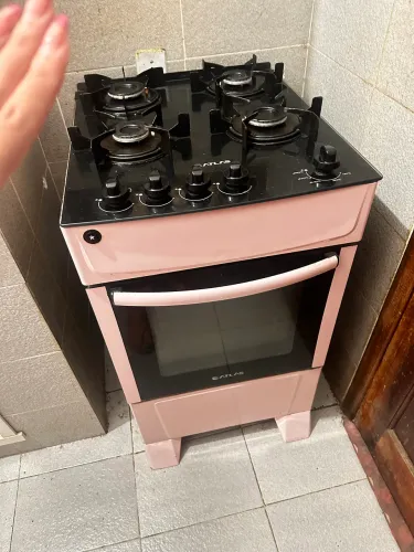 Vendo lindo fogão seminovo atlas rose