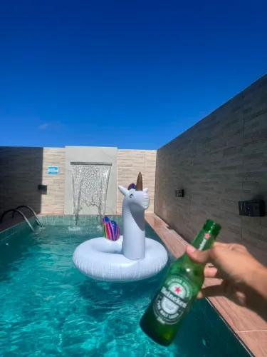 Casa com piscina eventos e temporada