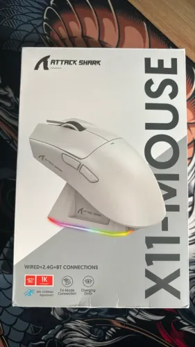 Mouse Sem Fio Attack Shark X11