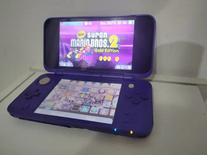 Nintendo New 2DS Edição Purple + Silver