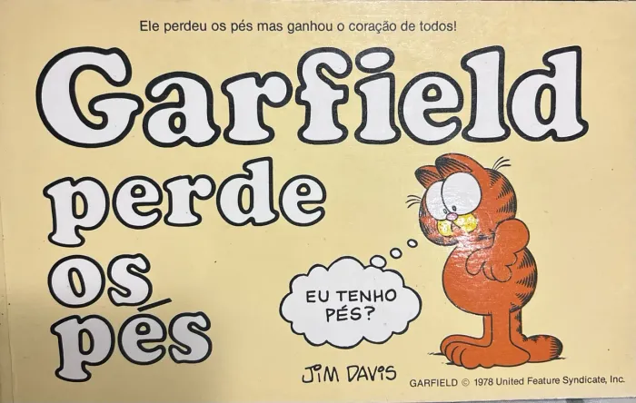 Livro em quadrinhos do Garfield