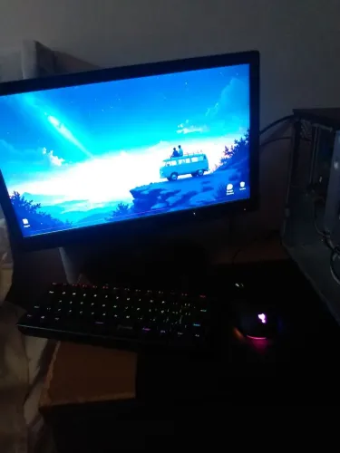 Kit PC, Monitor e Periféricos Completo Para Escritório. LER DESCRIÇÃO!