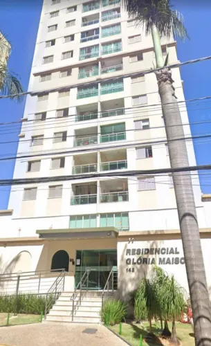 Aluga-se um apartamento com dois quartos e duas vagas na garagem