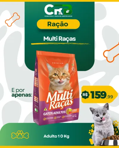 Ração de Gato Adulto e Filhote